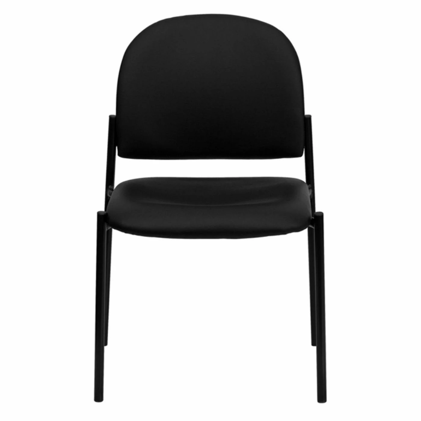 New 🎁 Grand Orient Break Room Chairs Stackable Steel Side Chair - Black ✔️ 6 New 🎁 Grand Orient Break Room Chairs Stackable Steel Side Chair - Black ✔️ - Image 4
