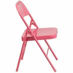 Discount ⌛ Folding Chairs Flash Furniture HF3 Hercules Colorburst Series Double Hinged Metal Folding Chair 😍 -Tables & Chairs Shop detail2FLSH895