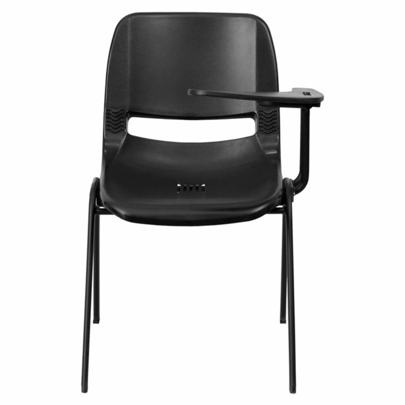 Brand new โค๏ธ Break Room Chairs Flash Furniture Black Ergonomic Shell Chair With Flip-Up Tablet Arm ๐ 6 Brand new โค๏ธ Break Room Chairs Flash Furniture Black Ergonomic Shell Chair With Flip-Up Tablet Arm ๐ - Image 4