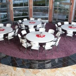 Best Sale ❤️ Round Folding Tables & Chairs Lifetime 72 In. Round Heavy-Duty Banquet Table - White - 12 Pack 👏 -Tables & Chairs Shop detail2LIF120