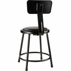 Cheapest 👏 Break Room Chairs National Public Seating Stool With Padded Seat And Backrest 🌟 -Tables & Chairs Shop detail2NPS215