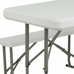 Wholesale 😀 Rectangle Folding Tables & Chairs Flash Furniture DAD-YCZ-103 40 In. Rectangle Folding Table And Benches 🤩 -Tables & Chairs Shop detail3FLSH826