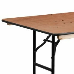 Discount 🎁 Rectangle Folding Tables & Chairs Flash Furniture XA-3672-P 36 X 72 In. Rectangular Wood Folding Banquet Table 🎁 -Tables & Chairs Shop detail3FLSH862