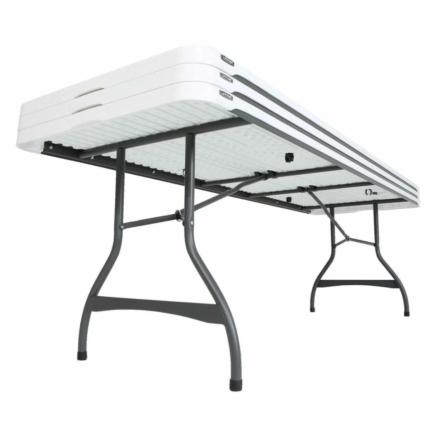 Coupon 🥰 Rectangle Folding Tables & Chairs Lifetime 96 In. Commercial Nesting Stacking Rectangular Folding Banquet Table 🥰 8 Coupon 🥰 Rectangle Folding Tables & Chairs Lifetime 96 In. Commercial Nesting Stacking Rectangular Folding Banquet Table 🥰 - Image 6