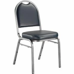 Promo 🔥 Break Room Chairs National Public Seating 9200 Vinyl Series Stacking Chair - 2 Pack ⌛ -Tables & Chairs Shop detail3NPS045