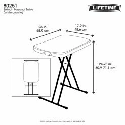 Buy ๐ Rectangle Folding Tables & Chairs Lifetime Personal Light 26 In. Commercial Table โ 15 Buy ๐ Rectangle Folding Tables & Chairs Lifetime Personal Light 26 In. Commercial Table โ -Tables & Chairs Shop detail4LIF260