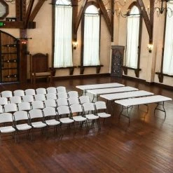 Discount ❤️ Rectangle Folding Tables & Chairs Lifetime 36 Piece 96 In. Stacking Tables And Chairs Set 🌟 -Tables & Chairs Shop detail4LIF262