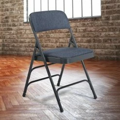 Cheapest 👍 Folding Chairs National Public Seating 2300 Series Deluxe Fabric Folding Chair - 4 Pack 🎉 -Tables & Chairs Shop detail4NPS016