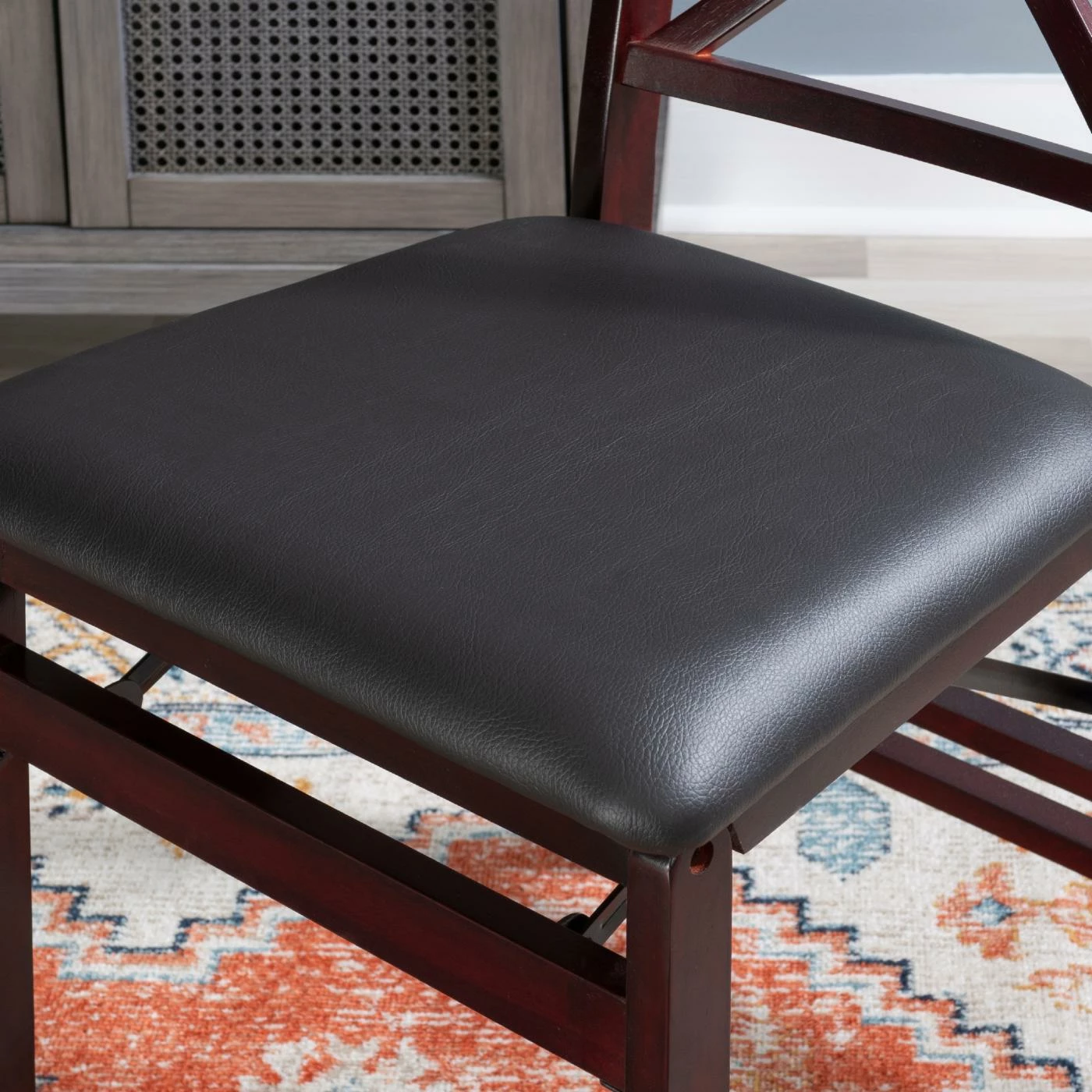 Outlet 🎁 Folding Chairs Linon Tremont X-Back Folding Dining Chair - 2 Chairs 🥰 10 Outlet 🎁 Folding Chairs Linon Tremont X-Back Folding Dining Chair - 2 Chairs 🥰 - Image 8