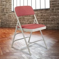 Cheapest 👍 Folding Chairs National Public Seating 2300 Series Deluxe Fabric Folding Chair - 4 Pack 🎉 -Tables & Chairs Shop detail5NPS016