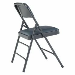 Cheap ⭐ Folding Chairs National Public Seating 1300 Series Premium Vinyl Upholstered Triple Braced Folding Chair - 4 Pack 🥰 -Tables & Chairs Shop detail6NPS014