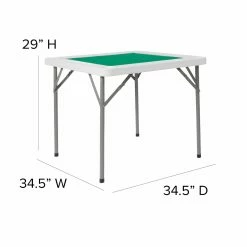 Wholesale 🧨 Square Folding Tables & Chairs Flash Furniture 34.5 In. Square Folding Game Table With Playing Surface 🎁 -Tables & Chairs Shop detail7FLSH2000