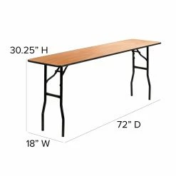 Discount ๐ Rectangle Folding Tables & Chairs Flash Furniture YT-WTFT18X72 18 X 72 In. Rectangular Finished Top Wood Folding Training/Seminar Table ๐ 11 Discount ๐ Rectangle Folding Tables & Chairs Flash Furniture YT-WTFT18X72 18 X 72 In. Rectangular Finished Top Wood Folding Training/Seminar Table ๐ -Tables & Chairs Shop detail7FLSH885
