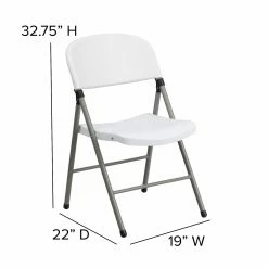 Budget ๐ฏ Folding Chairs Flash Furniture DAD-YCD Hercules Series White Plastic Folding Chair ๐ 21 Budget ๐ฏ Folding Chairs Flash Furniture DAD-YCD Hercules Series White Plastic Folding Chair ๐ -Tables & Chairs Shop detail7FLSH892