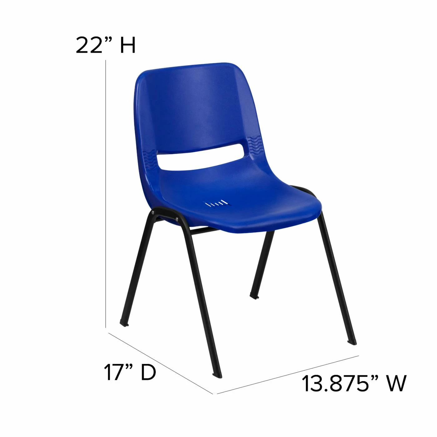 Discount ๐ฏ Break Room Chairs Flash Furniture RUT-12 Hercules Series Ergonomic Shell Stack Chair With 12 In. Seat Height ๐ 12 Discount ๐ฏ Break Room Chairs Flash Furniture RUT-12 Hercules Series Ergonomic Shell Stack Chair With 12 In. Seat Height ๐ - Image 10