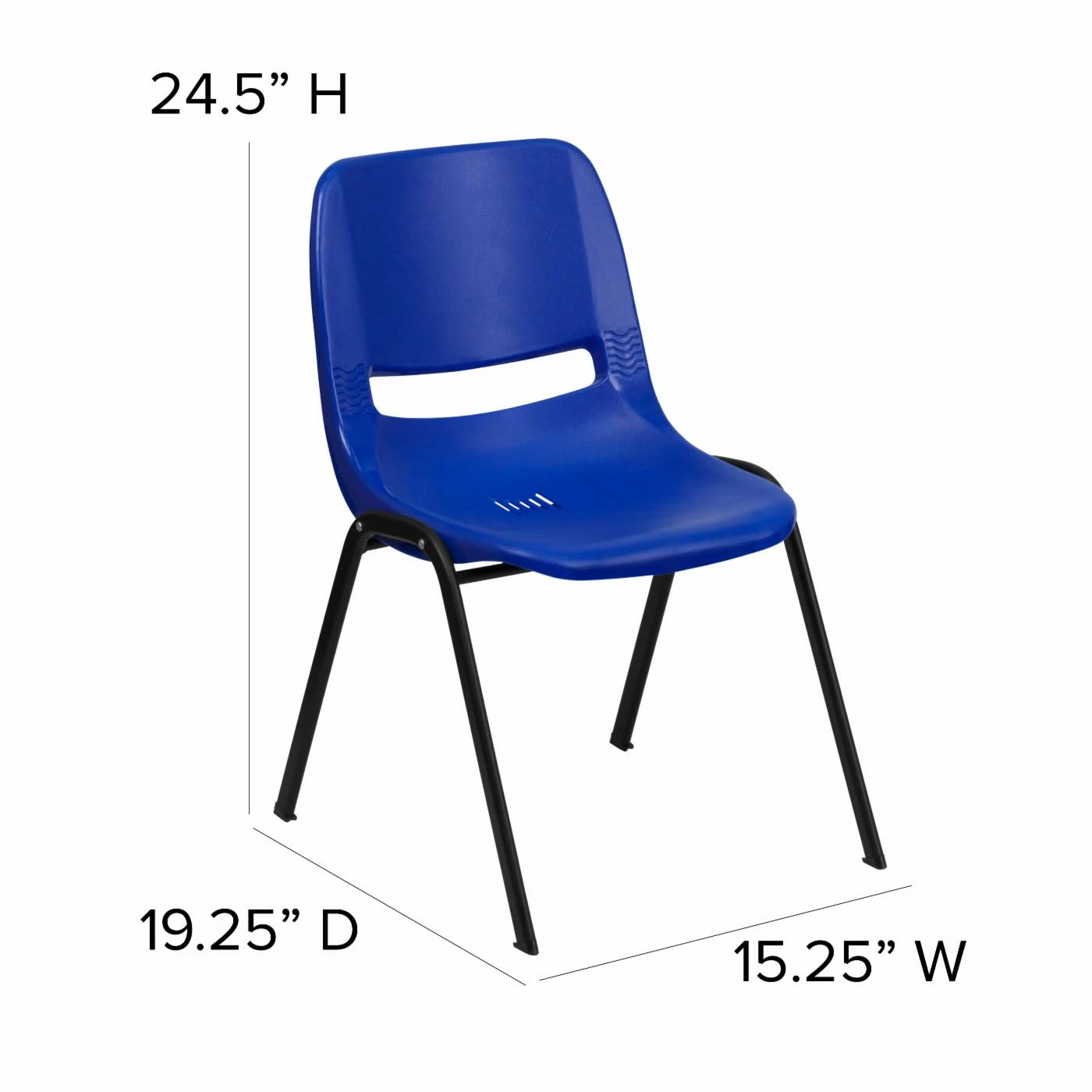 Outlet ❤️ Break Room Chairs Flash Furniture RUT-14 Hercules Series Ergonomic Shell Stack Chair With 14 In. Seat Height 💯 12 Outlet ❤️ Break Room Chairs Flash Furniture RUT-14 Hercules Series Ergonomic Shell Stack Chair With 14 In. Seat Height 💯 - Image 10