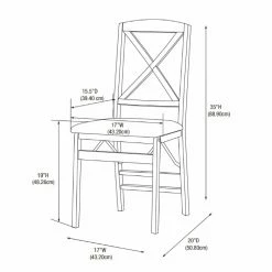 Outlet 🎁 Folding Chairs Linon Tremont X-Back Folding Dining Chair - 2 Chairs 🥰 21 Outlet 🎁 Folding Chairs Linon Tremont X-Back Folding Dining Chair - 2 Chairs 🥰 -Tables & Chairs Shop detail7LHD436