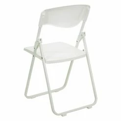 Deals 👍 New Century Folding Chairs Hercules Series Heavy Duty Folding Chair - White 👍 -Tables & Chairs Shop detailFLSH363