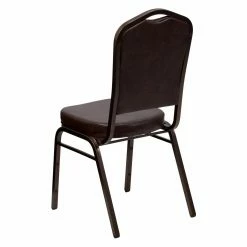 Hot Sale 😀 Break Room Chairs Flash Furniture FD-C01 Hercules Copper Frame Series Stacking Banquet Chair 🔔 -Tables & Chairs Shop detailFLSH901