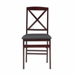 Outlet 🎁 Folding Chairs Linon Tremont X-Back Folding Dining Chair - 2 Chairs 🥰 14 Outlet 🎁 Folding Chairs Linon Tremont X-Back Folding Dining Chair - 2 Chairs 🥰 -Tables & Chairs Shop detailLHD436