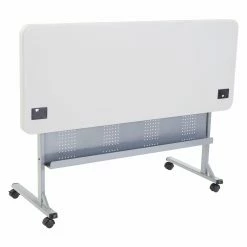 Deals 🔥 Rectangle Folding Tables & Chairs National Public Seating Blow Molded Flip And Store Table 💯 -Tables & Chairs Shop detailNPS182