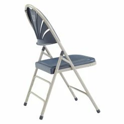 Wholesale 🧨 Square Folding Tables & Chairs National Public Seating 1100 Series Fan Back Triple Brace Folding Chair - Set Of 4 ✨ -Tables & Chairs Shop detailNPS243