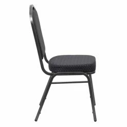 Promo 👏 Happy Factor Break Room Chairs Hercules Series CrowBack Stacking Banquet Chair With 2.5 In. Thick Seat 🧨 -Tables & Chairs Shop inuseFLSH349