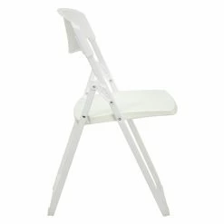 Deals 👍 New Century Folding Chairs Hercules Series Heavy Duty Folding Chair - White 👍 -Tables & Chairs Shop inuseFLSH363