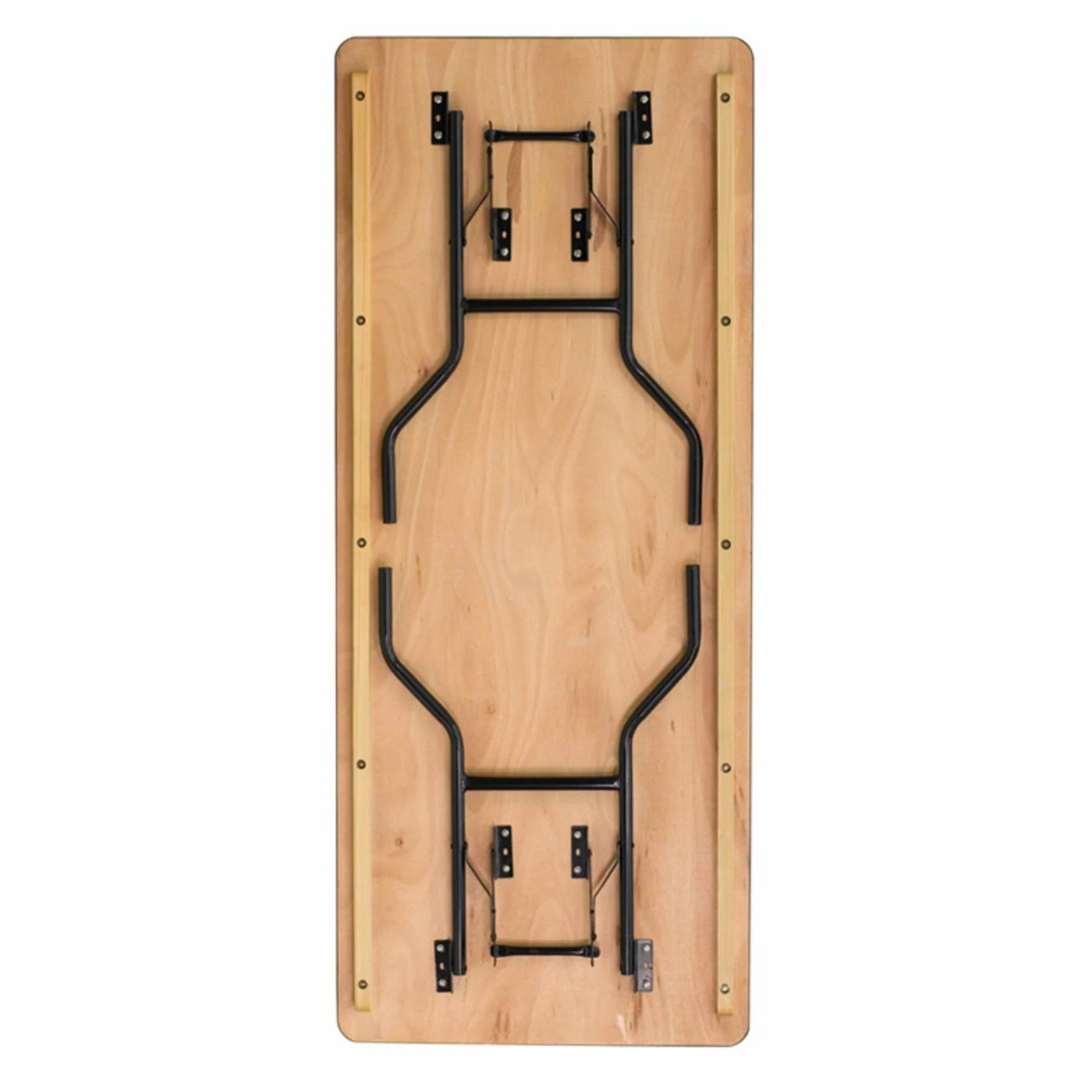 Best Sale ๐ Flash Furniture Rectangle Folding Tables & Chairs Rectangular Folding Banquet Table With Clear ๐งฅ Coated Finished Top - 72 In. ๐ 4 Best Sale ๐ Flash Furniture Rectangle Folding Tables & Chairs Rectangular Folding Banquet Table With Clear ๐งฅ Coated Finished Top - 72 In. ๐ - Image 2