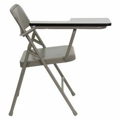 Discount 💯 Happy Factor Folding Chairs Premium Steel Folding Chair With Right Handed Tablet Arm 😍 -Tables & Chairs Shop inuseFLSH399