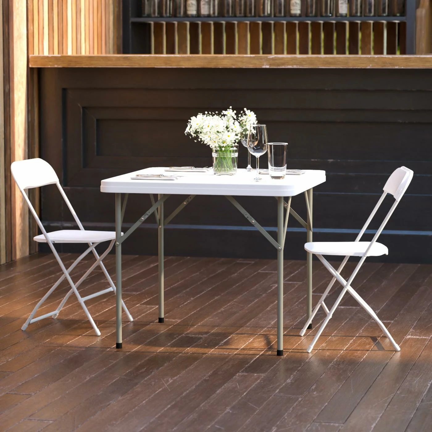 Flash Sale 🔔 Square Folding Tables & Chairs Flash Furniture DAD-YCZ-86 34 In. Square Folding Table 😉 4 Flash Sale 🔔 Square Folding Tables & Chairs Flash Furniture DAD-YCZ-86 34 In. Square Folding Table 😉 - Image 2