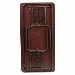 Top 10 🧨 Rectangle Folding Tables & Chairs Flash Furniture YT-2448 24 X 48 In. Rectangular Mahogany Laminate Folding Banquet Table 💯 -Tables & Chairs Shop inuseFLSH872