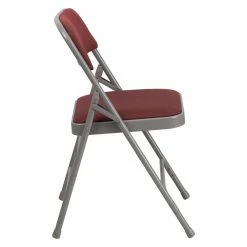 Wholesale 😍 Folding Chairs Flash Furniture AW-MC309AF Hercules Series Fabric Upholstered Metal Folding Chair 🌟 -Tables & Chairs Shop inuseFLSH890