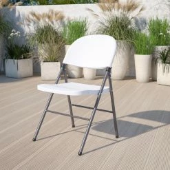 Budget ๐ฏ Folding Chairs Flash Furniture DAD-YCD Hercules Series White Plastic Folding Chair ๐ 13 Budget ๐ฏ Folding Chairs Flash Furniture DAD-YCD Hercules Series White Plastic Folding Chair ๐ -Tables & Chairs Shop inuseFLSH892