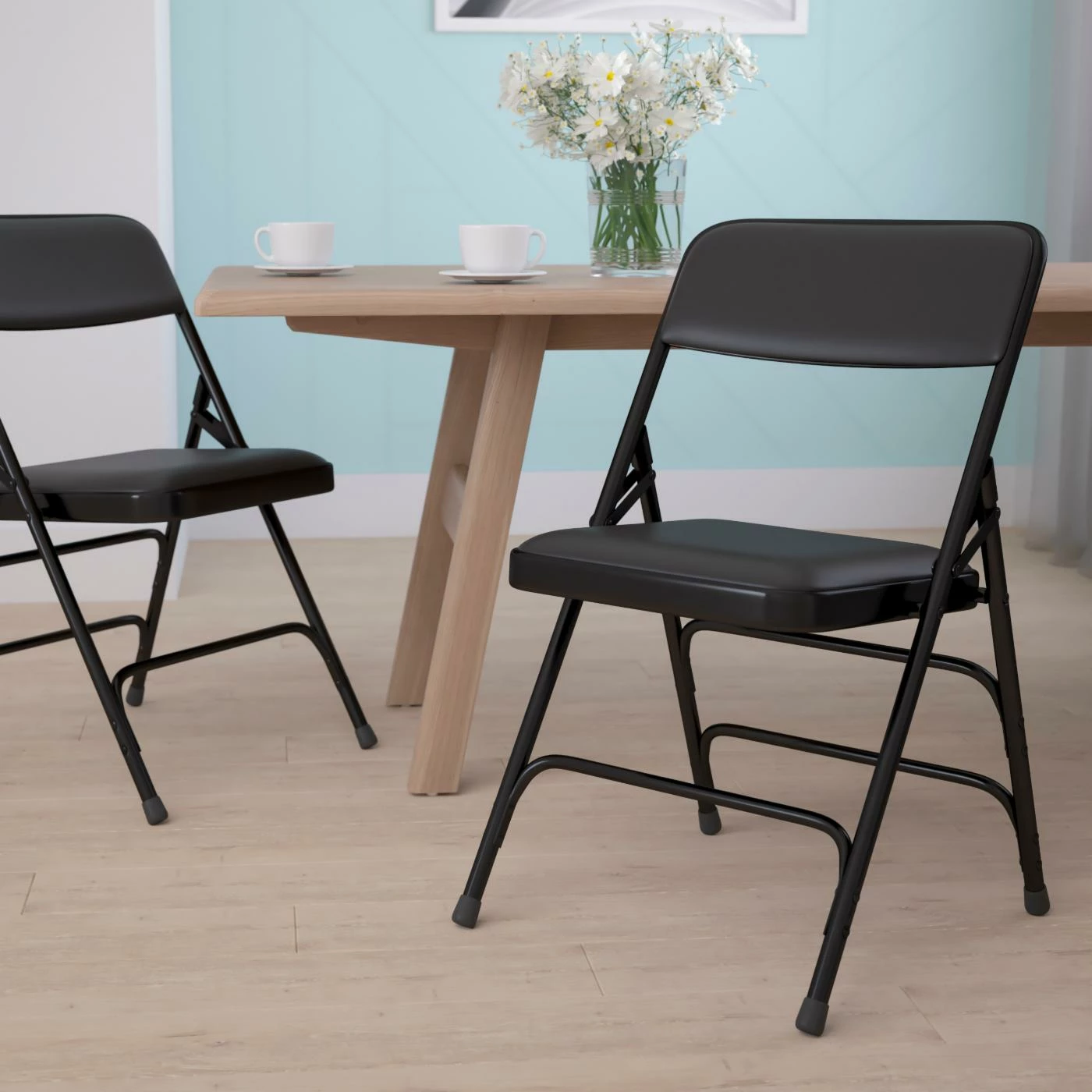 Best Pirce ๐คฉ Folding Chairs Flash Furniture HA-MC309AV Hercules Series Vinyl Upholstered Metal Folding Chair ๐ 4 Best Pirce ๐คฉ Folding Chairs Flash Furniture HA-MC309AV Hercules Series Vinyl Upholstered Metal Folding Chair ๐ - Image 2