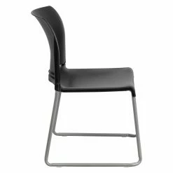 Discount ✨ Break Room Chairs Flash Furniture RUT-238A Hercules Series Full Back Contoured Stack Chair With Sled Base 😍 -Tables & Chairs Shop inuseFLSH912