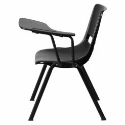 Brand new โค๏ธ Break Room Chairs Flash Furniture Black Ergonomic Shell Chair With Flip-Up Tablet Arm ๐ 8 Brand new โค๏ธ Break Room Chairs Flash Furniture Black Ergonomic Shell Chair With Flip-Up Tablet Arm ๐ -Tables & Chairs Shop inuseFLSH978