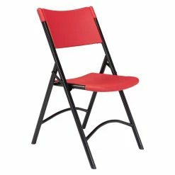 Cheap 🌟 Folding Chairs National Public Seating 600 Series Heavy Duty Plastic Folding Chair - 4 Pack 👍 -Tables & Chairs Shop inuseNPS011