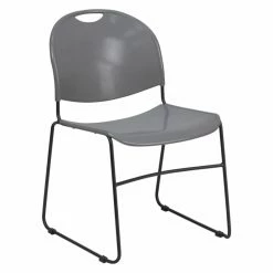 Outlet ⌛ New Century Break Room Chairs Hercules Series High Density Ultra Compact Stack Chair ✨