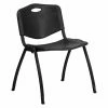 Hot Sale 😀 New Century Break Room Chairs Hercules Series Polypropylene Stack Chair- Black 🌟 1 Hot Sale 😀 New Century Break Room Chairs Hercules Series Polypropylene Stack Chair- Black 🌟 -Tables & Chairs Shop masterFLSH358