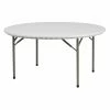 Hot Sale ❤️ Flash Furniture Round Folding Tables & Chairs Round Folding Table - Granite White ⭐ -Tables & Chairs Shop masterFLSH386