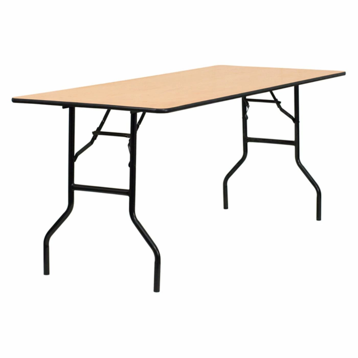 Best Sale ๐ Flash Furniture Rectangle Folding Tables & Chairs Rectangular Folding Banquet Table With Clear ๐งฅ Coated Finished Top - 72 In. ๐ 3 Best Sale ๐ Flash Furniture Rectangle Folding Tables & Chairs Rectangular Folding Banquet Table With Clear ๐งฅ Coated Finished Top - 72 In. ๐