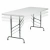 Coupon 😍 Rectangle Folding Tables & Chairs Flash Furniture RB-3060FH 72 In. Rectangle Folding Table With Adjustable Height 👍 -Tables & Chairs Shop masterFLSH851
