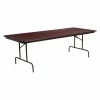 Best Sale ⭐ Rectangle Folding Tables & Chairs Flash Furniture YT-3696 36 X 96 In. Rectangular Mahogany Laminate Folding Banquet Table 👏 -Tables & Chairs Shop masterFLSH875
