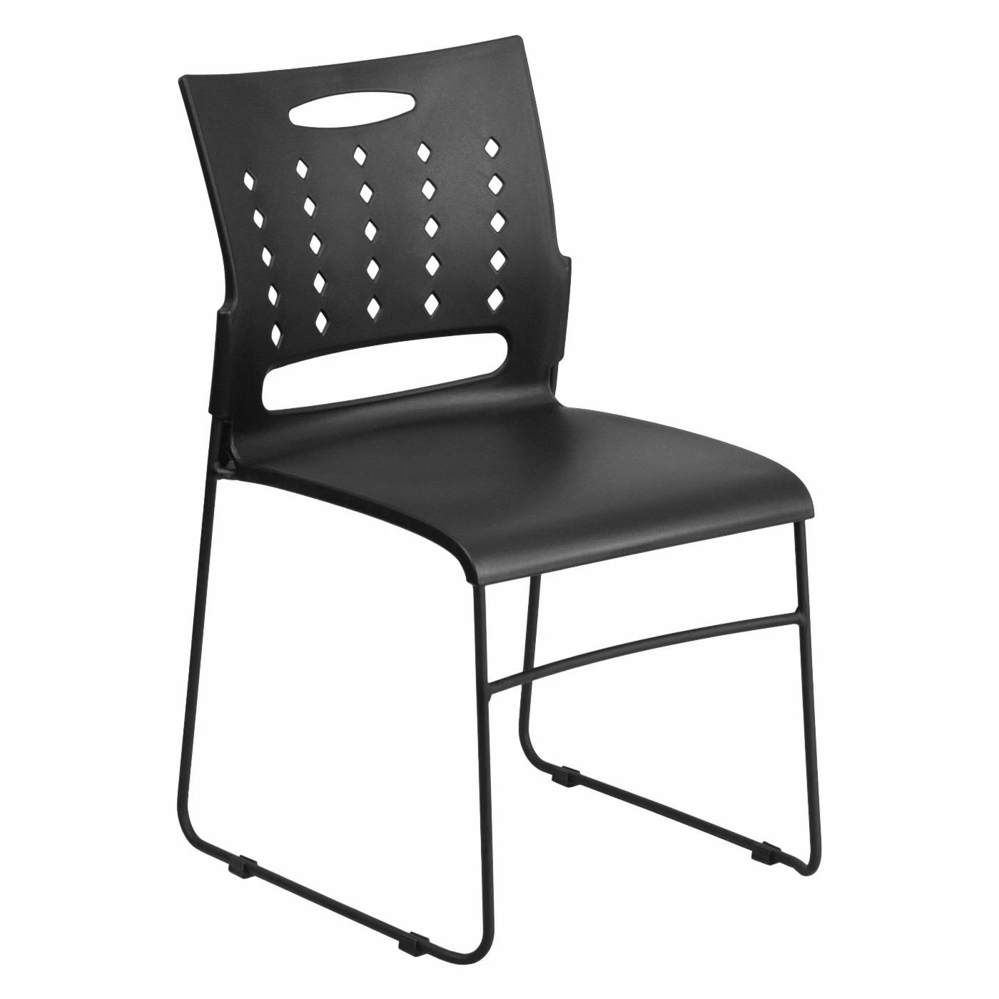Cheapest ๐ Break Room Chairs Flash Furniture RUT-2 Hercules Series Sled Base Stack Chair With Air-Vent Back ๐ 3 Cheapest ๐ Break Room Chairs Flash Furniture RUT-2 Hercules Series Sled Base Stack Chair With Air-Vent Back ๐