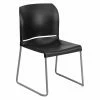 Discount ✨ Break Room Chairs Flash Furniture RUT-238A Hercules Series Full Back Contoured Stack Chair With Sled Base 😍 -Tables & Chairs Shop masterFLSH912