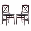 Outlet π Folding Chairs Linon Tremont X-Back Folding Dining Chair - 2 Chairs π₯° 1 Outlet π Folding Chairs Linon Tremont X-Back Folding Dining Chair - 2 Chairs π₯° -Tables & Chairs Shop masterLHD436