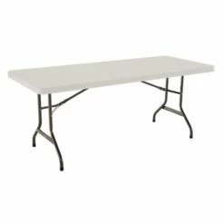 Outlet โจ Lifetime Products Rectangle Folding Tables & Chairs Lifetime 6 Ft. Rectangle Commercial Folding Table - 4 Pack ๐