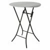 Best Sale ⌛ Round Folding Tables & Chairs Lifetime Products 33 In. Round Bistro Table 🌟 -Tables & Chairs Shop masterLIF201