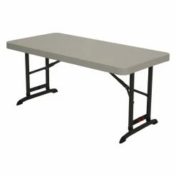 Best reviews of 👍 Rectangle Folding Tables & Chairs Lifetime Products 4 Ft. Commercial Adjustable Folding Table 🥰